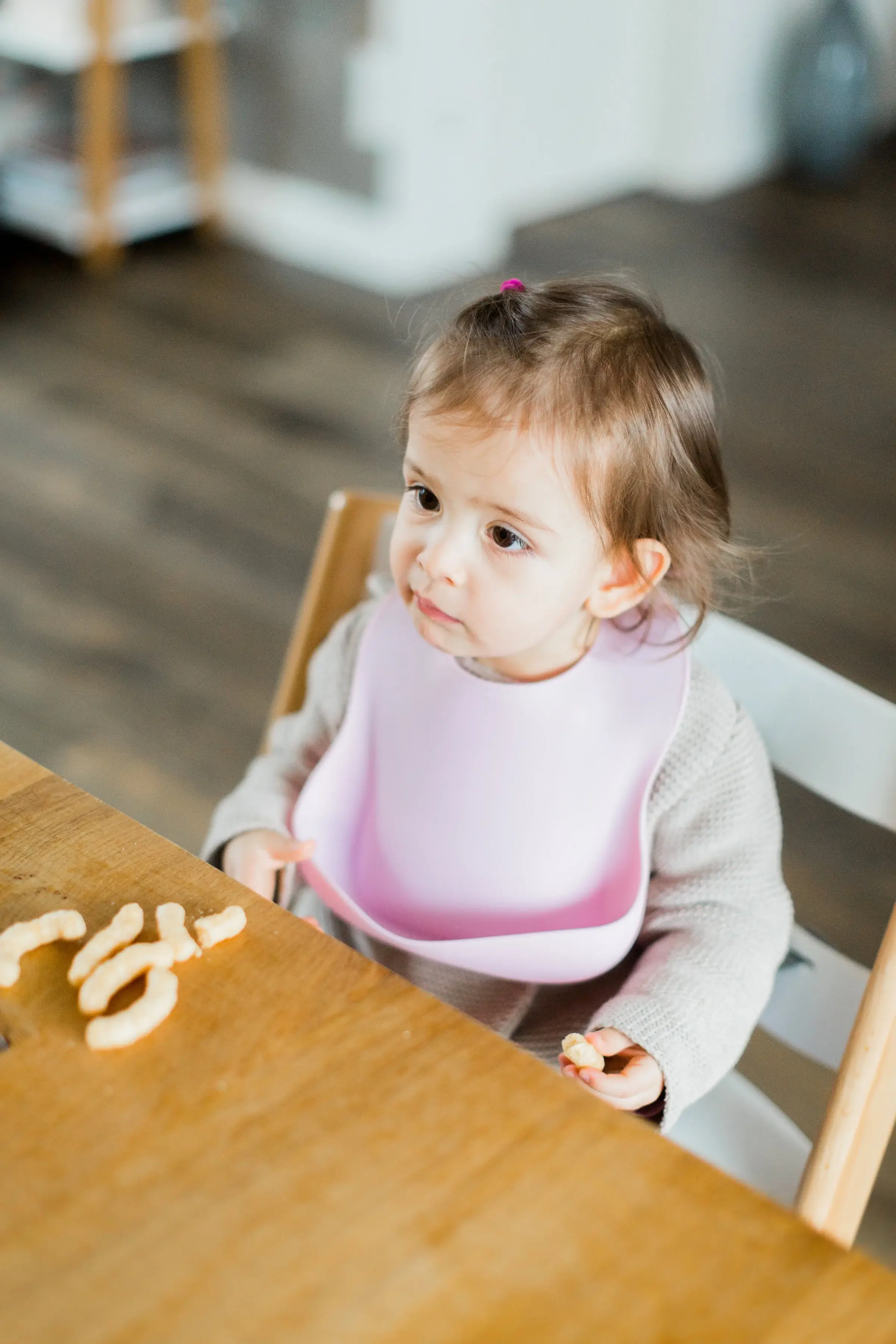 Kindsgut Silikonlätzchen Zartrosa