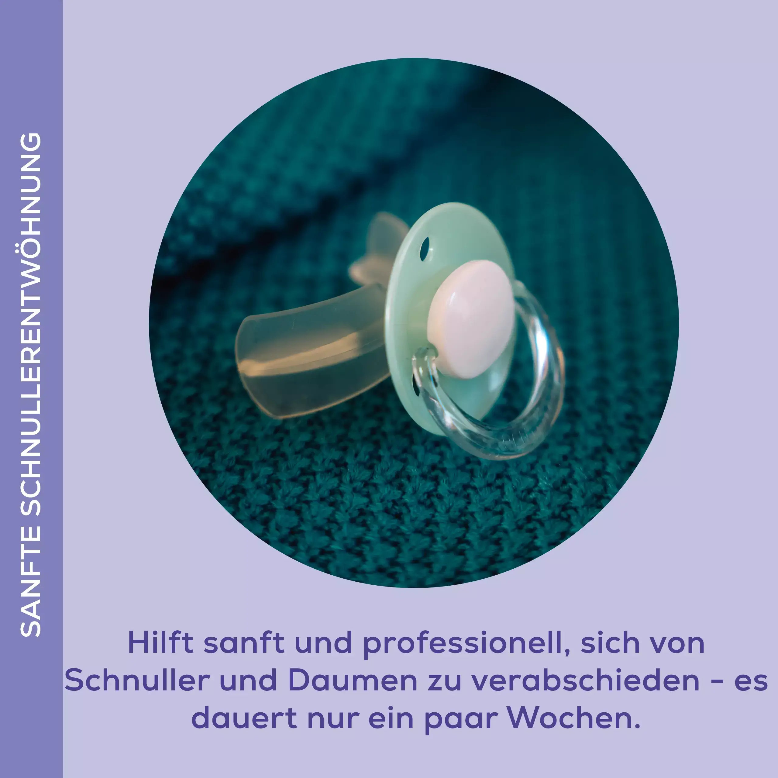 Dentistar STOPPi® Entwöhnungs-Sauger Türkis