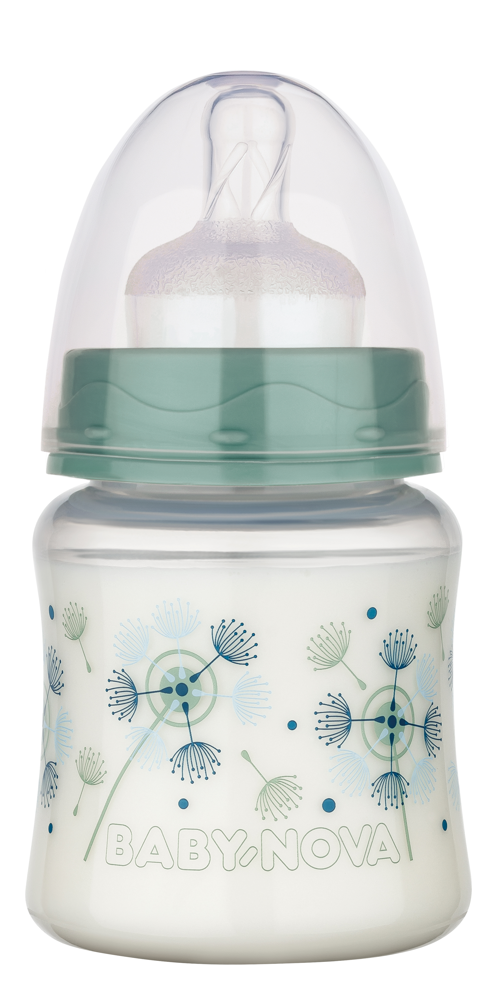 Babyflasche 150ml Weithals Pusteblume